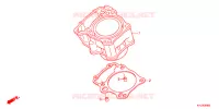 CYLINDRE pour Honda CBR 250 R BLACK 2011