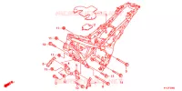 CADRE pour Honda CBR 250 R TRICOLOR 2011