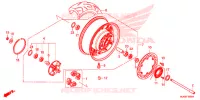 ROUE ARRIERE pour Honda CTX 1300 2014