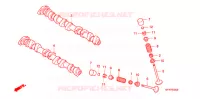 ARBRE A CAMES   SOUPAPE pour Honda CB 1000 R 2010