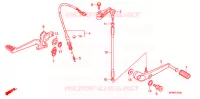 PEDALE pour Honda CB 1000 R ABS 2010