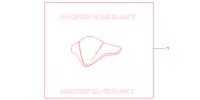SAUT DE VENT MAT GRAY METALLIC pour Honda CB 1000 R ABS 2010