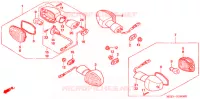 CLIGNOTANT pour Honda CB 1300 BLUE 2005