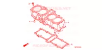 CYLINDRE pour Honda CB 1300 SUPER FOUR WHITE 2008