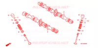 ARBRE A CAMES   SOUPAPE pour Honda CB 1300 ABS FAIRING 2009