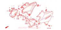 COUVERCLES LATERAUX pour Honda CB 1300 ABS FAIRING 2009
