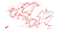 COUVERCLES LATERAUX pour Honda CB 1300 ABS FAIRING 2009