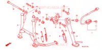 BEQUILLE pour Honda CBF 1000 F ABS 2011