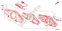 COMPTEUR pour Honda CBF 1000 F ABS 2011