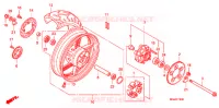 ROUE ARRIERE pour Honda CBF 1000 F ABS 2011