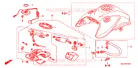 POMPE A ESSENCE pour Honda CBF 1000 F ABS 2011
