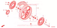 ROUE AVANT pour Honda CBF 1000 F ABS 2011