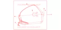TOP CASE 45L NIGHTSTAR BLACK pour Honda CBF 1000 F ABS 2011