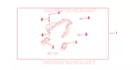 PORTE BAGAGES pour Honda CBF 1000 F ABS 2011