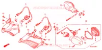 CLIGNOTANT pour Honda CBF 1000 F ABS 2011