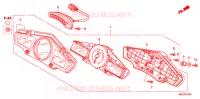 COMPTEUR pour Honda CBF 1000 F ABS 2011