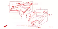 COUVERCLES LATERAUX pour Honda CBF 1000 F ABS 2011
