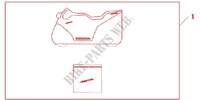 HOUSSE DE PROTECTION D'INTERIEUR pour Honda CBR 600 RR 2008