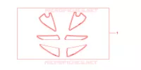 KIT DECO RACING pour Honda CBR 600 RR 2009