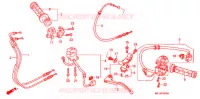 LEVIER DE GUIDON   CABLE   COMMODO pour Honda CBR 600 RR 2009