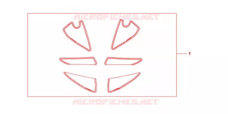 KIT DECO RACING Honda MOTO 600 CBR 2009  CBR600RR9