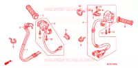 COMMODO   LEVIER   CABLE pour Honda PAN EUROPEAN 1300 ABS 2013