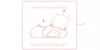 SAC INTERIEUR DE VALISE pour Honda PAN EUROPEAN 1300 ABS 2013