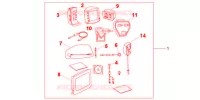 SUPPORT GPS pour Honda PAN EUROPEAN 1300 ABS 2013