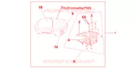 TOP CASE 45L DIGITAL SILVER pour Honda PAN EUROPEAN 1300 ABS 2013