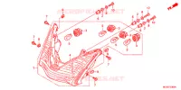 FEUX ARRIERE pour Honda PAN EUROPEAN 1300 ABS 2013