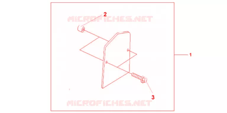 EMBLEME DOSSERET Honda MOTO 750 VT 2002  VT750DC2