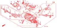 CORPS DE PAPILLON pour Honda TRANSALP 700 ABS 2010