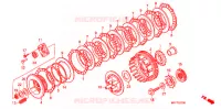 EMBRAYAGE pour Honda TRANSALP 700 ABS 2010
