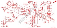 MAITRE CYLINDRE DE FREIN ARRIERE (CBR1000RA/SA) pour Honda CBR 1000 RR ABS RED 2012