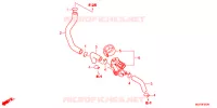 VALVE DE COMMANDE D'INJECTION D'AIR pour Honda CBR 1000 RR FIREBLADE 2014