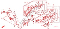 CONDUITS D'ADMISSION pour Honda CBR 1000 RR FIREBLADE ABS 2009
