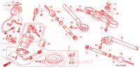 GUIDON   TE DE FOURCHE pour Honda CBR 1000 RR ABS 2009