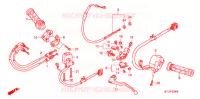 LEVIER DE GUIDON   CABLE   COMMODO pour Honda CBR 1000 RR ABS 2009