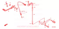 PEDALE pour Honda CBR 1000 RR ABS 2009
