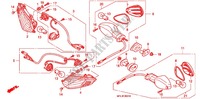 CLIGNOTANT (CBR1000RR9,A,B/RA9,A,B) pour Honda CBR 1000 RR ABS REPSOL 2009