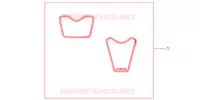 RACING STICKERS pour Honda CBR 1000 RR ABS 2009