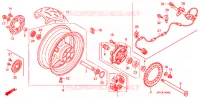 ROUE ARRIERE pour Honda CBR 1000 RR ABS 2009