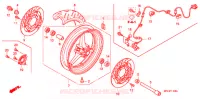 ROUE AVANT pour Honda CBR 1000 RR ABS 2009