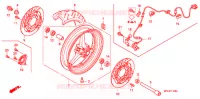 ROUE AVANT pour Honda CBR 1000 RR ABS 2009