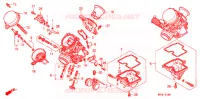 CARBURATEUR (PIECES CONSTITUTIVES) pour Honda CB 500 2000