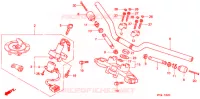 GUIDON   TE DE FOURCHE (1) pour Honda CB 500 2000