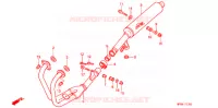 SILENCIEUX D'ECHAPPEMENT pour Honda CB 500 2000