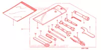 OUTIL pour Honda CB 500 2000