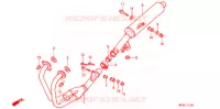 SILENCIEUX D'ECHAPPEMENT pour Honda CB 500 2000