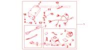 ALARME pour Honda CB 1300 ABS, TETE DE FOURCHE 2007